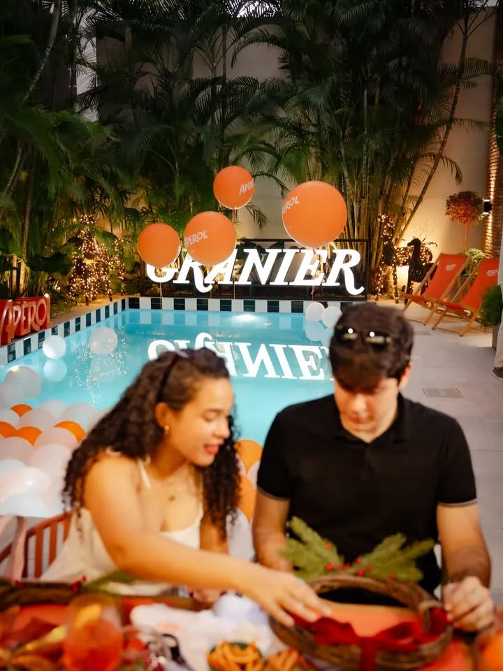 Granier × Aperol Spritz — detail